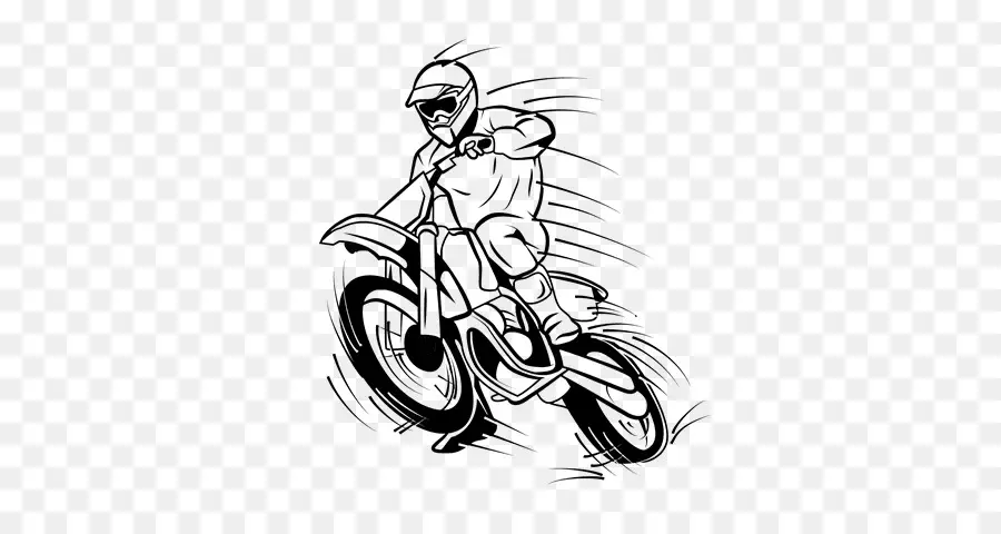 Motociclista，Bicicleta PNG