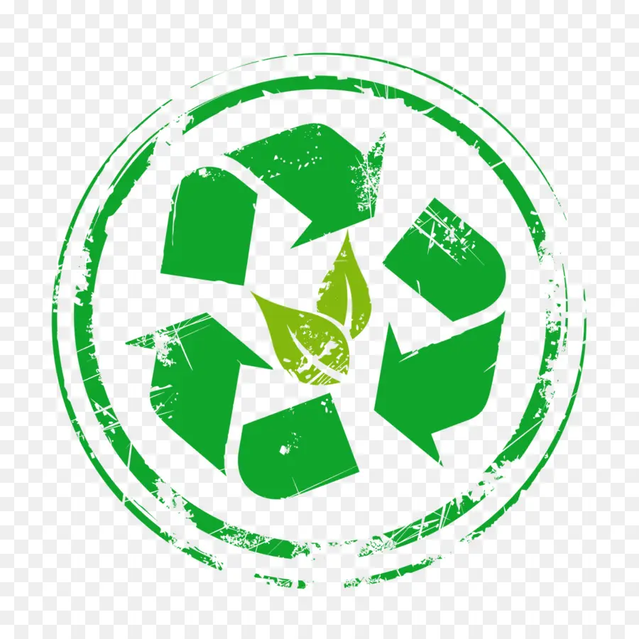 Símbolo De Reciclaje，Verde PNG