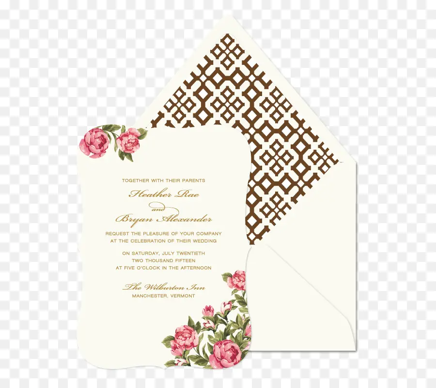 Invitación De Boda，Tarjeta PNG