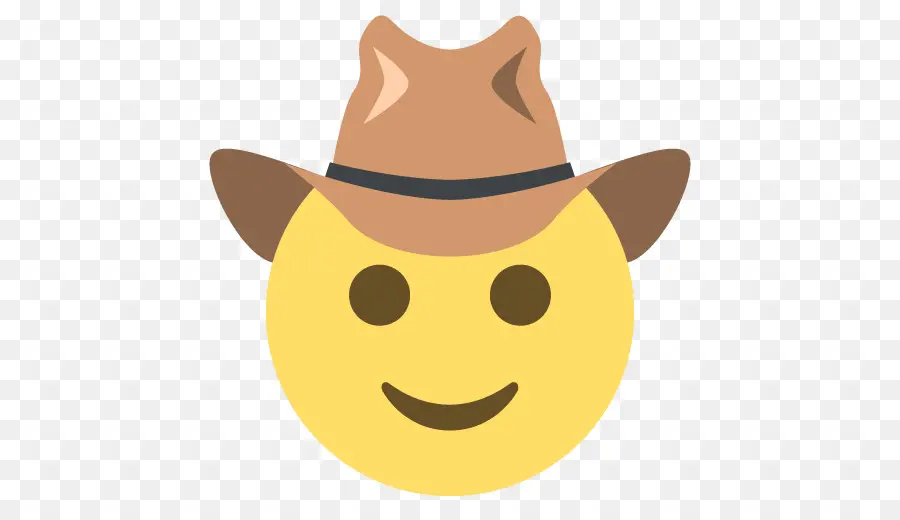 Vaquero Emoji，Sombrero PNG