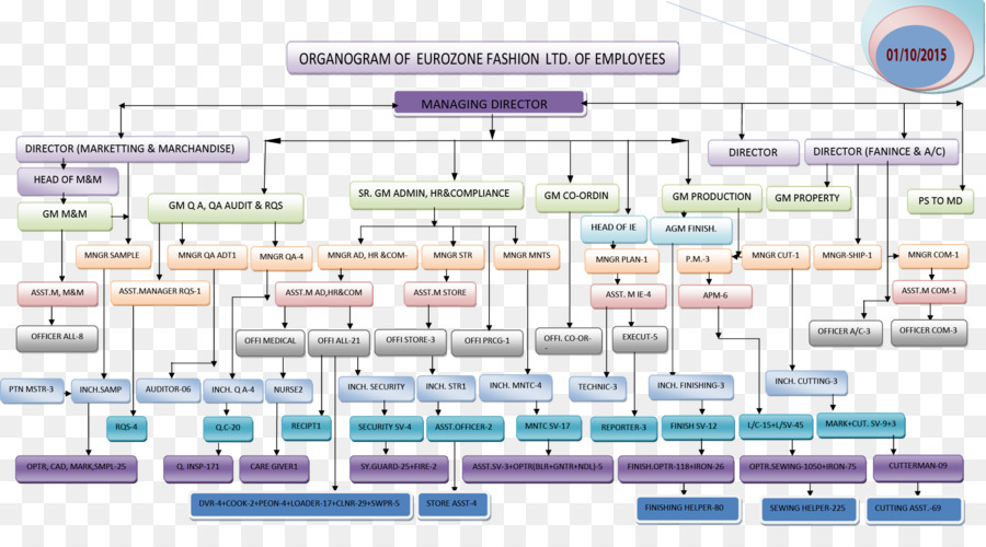 Organigrama，Organización PNG