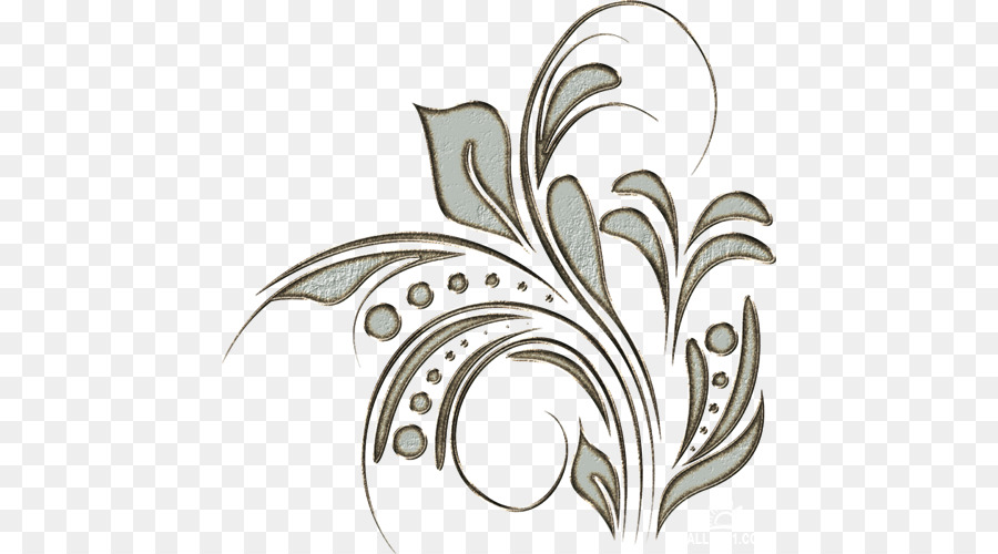 Diseño Floral，Hojas PNG