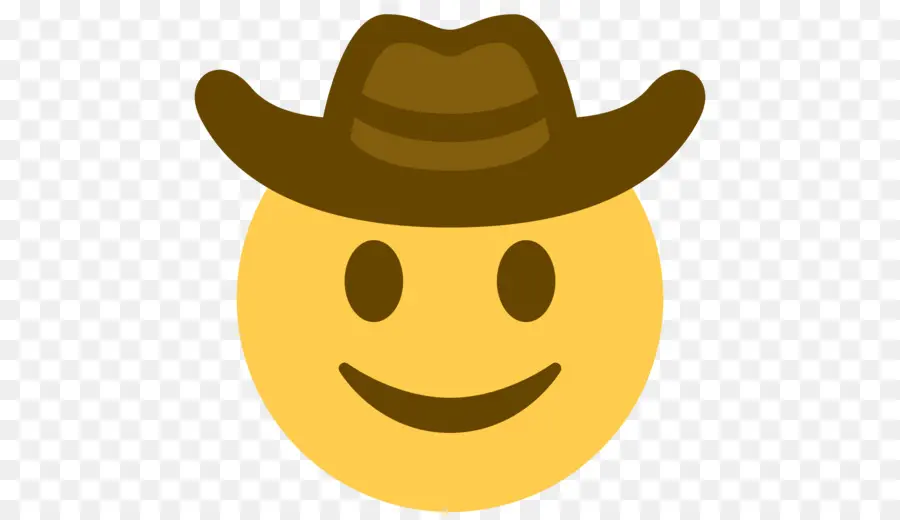 Vaquero Emoji，Sombrero PNG