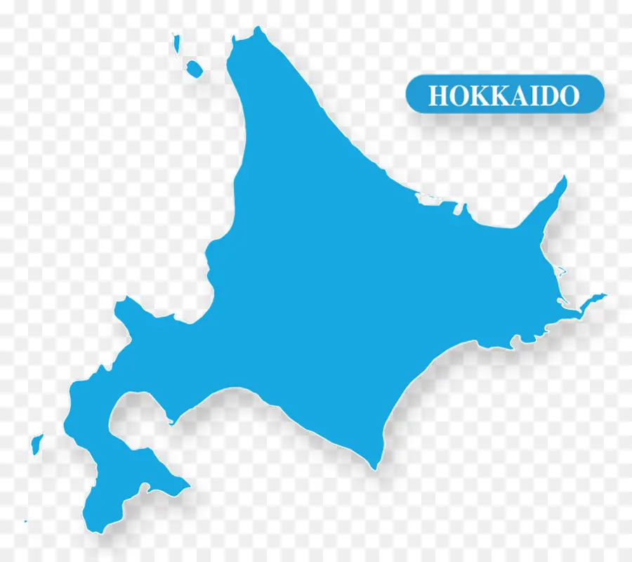 Hokkaido，Mapa PNG