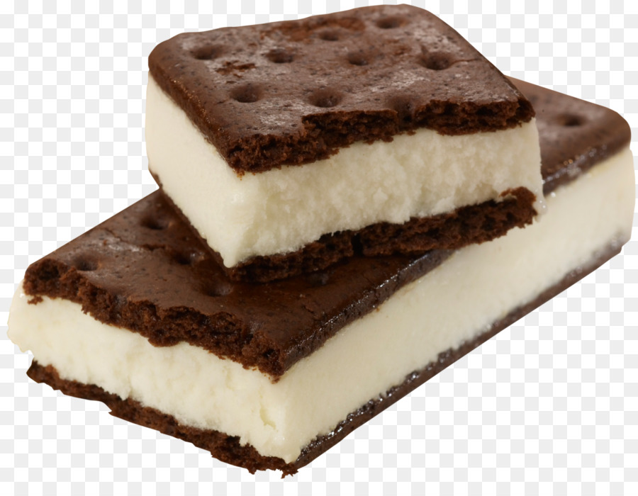 Sándwich De Helado，Postre PNG