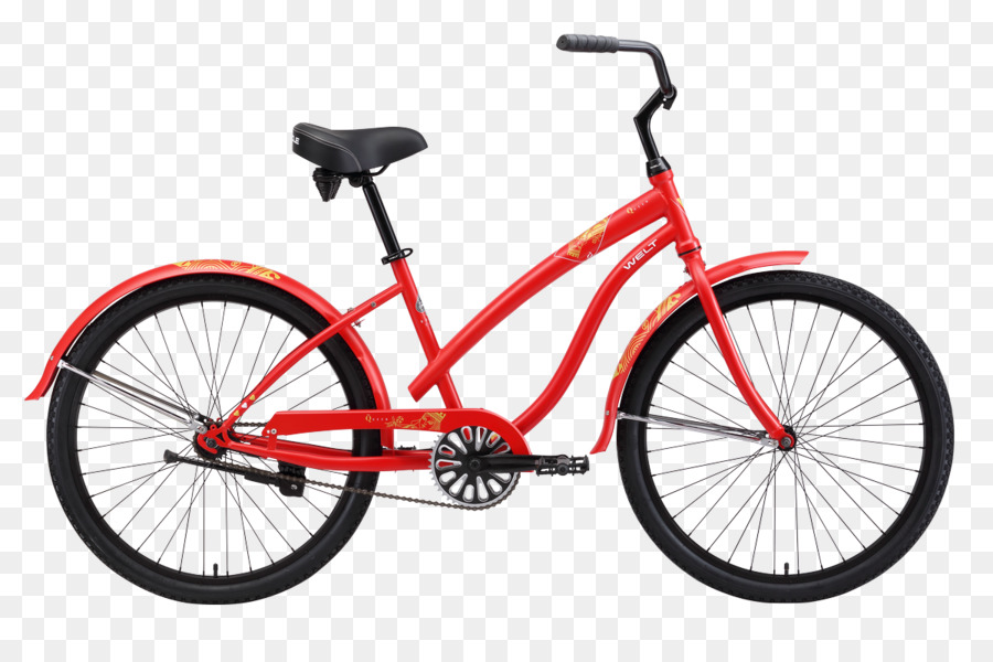 Bicicleta Roja，Bicicleta PNG