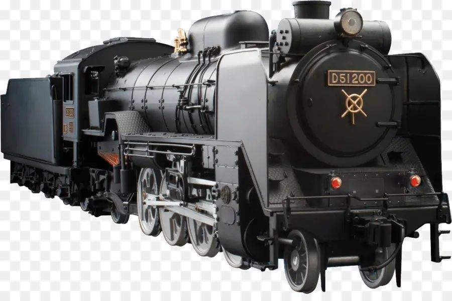 Tren Negro，Máquina De Vapor PNG