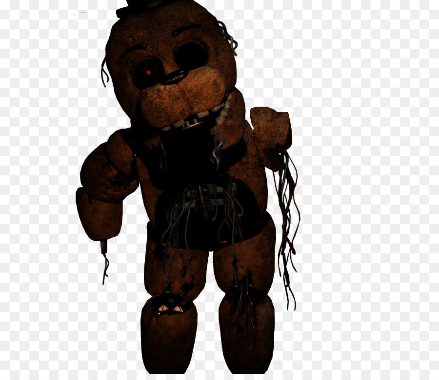 Oso Animatrónico Dañado，Cinco Noches En Freddy's PNG