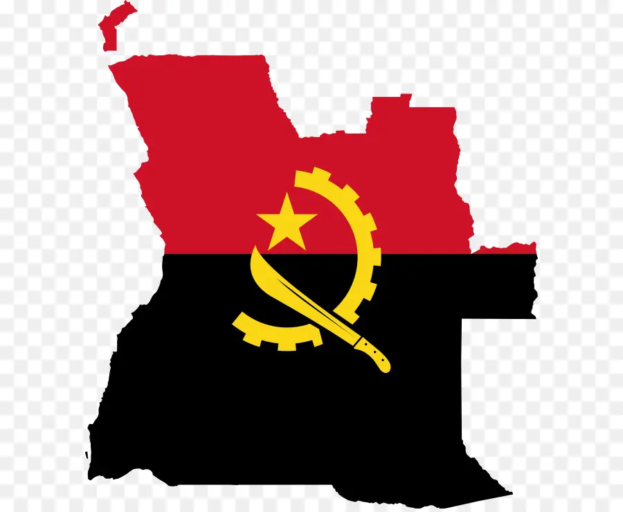 Angola，Bandera De Angola PNG