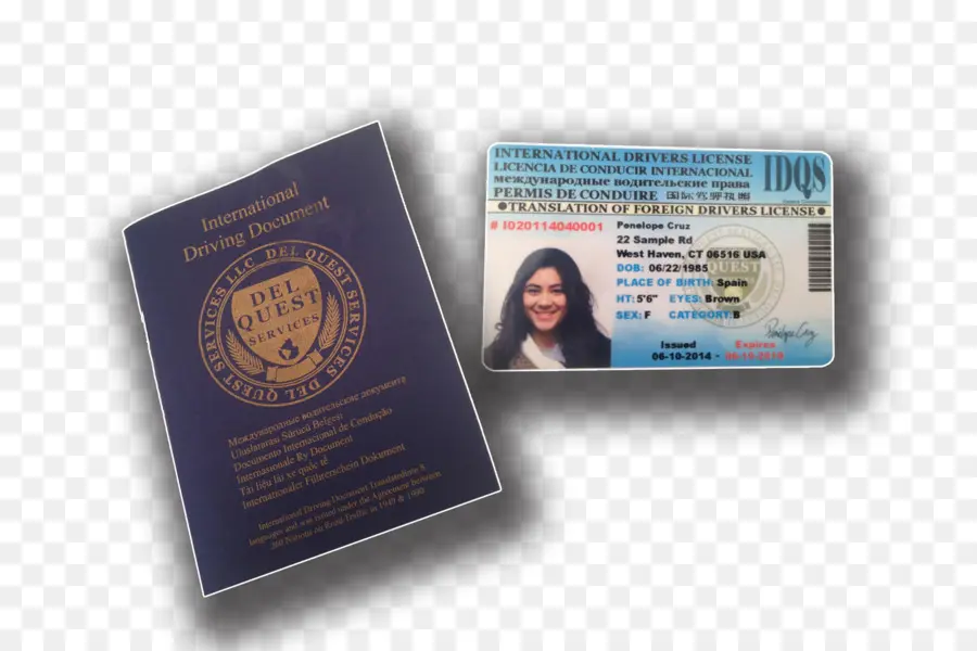 Documento De Conducción Internacional，Licencia PNG