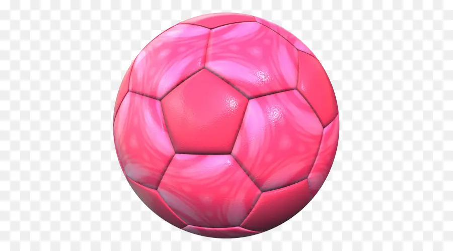 Balón De Fútbol Rosa，Fútbol PNG