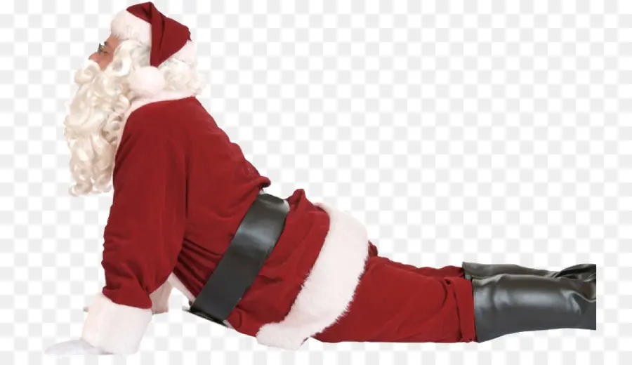 Santa Claus，Yoga PNG