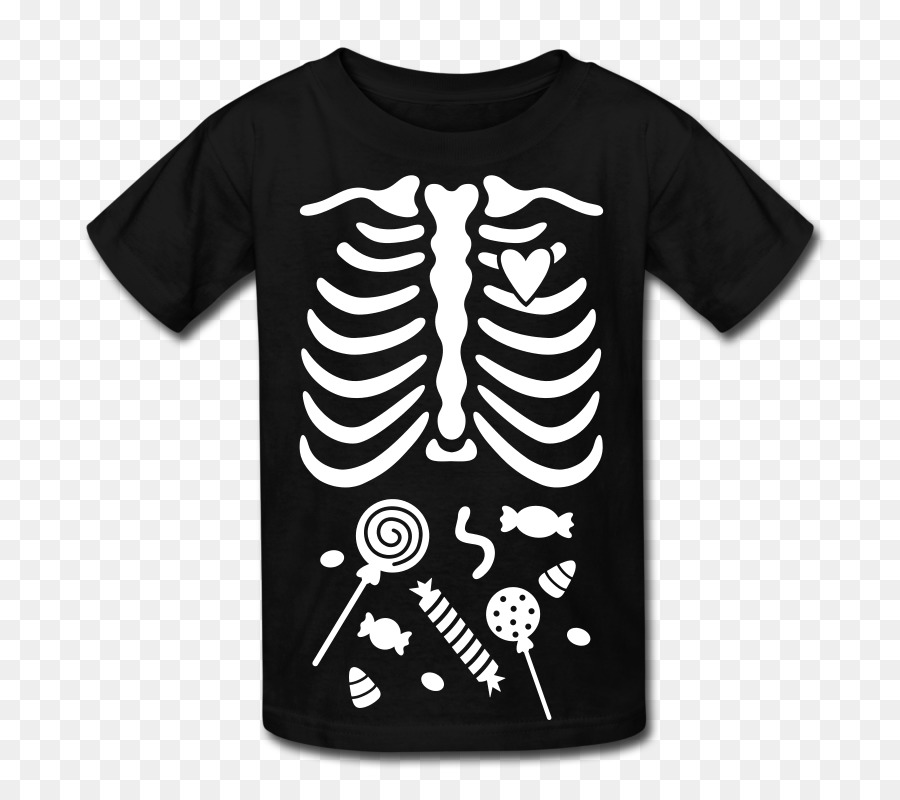 Camiseta Esqueleto，Camisa PNG