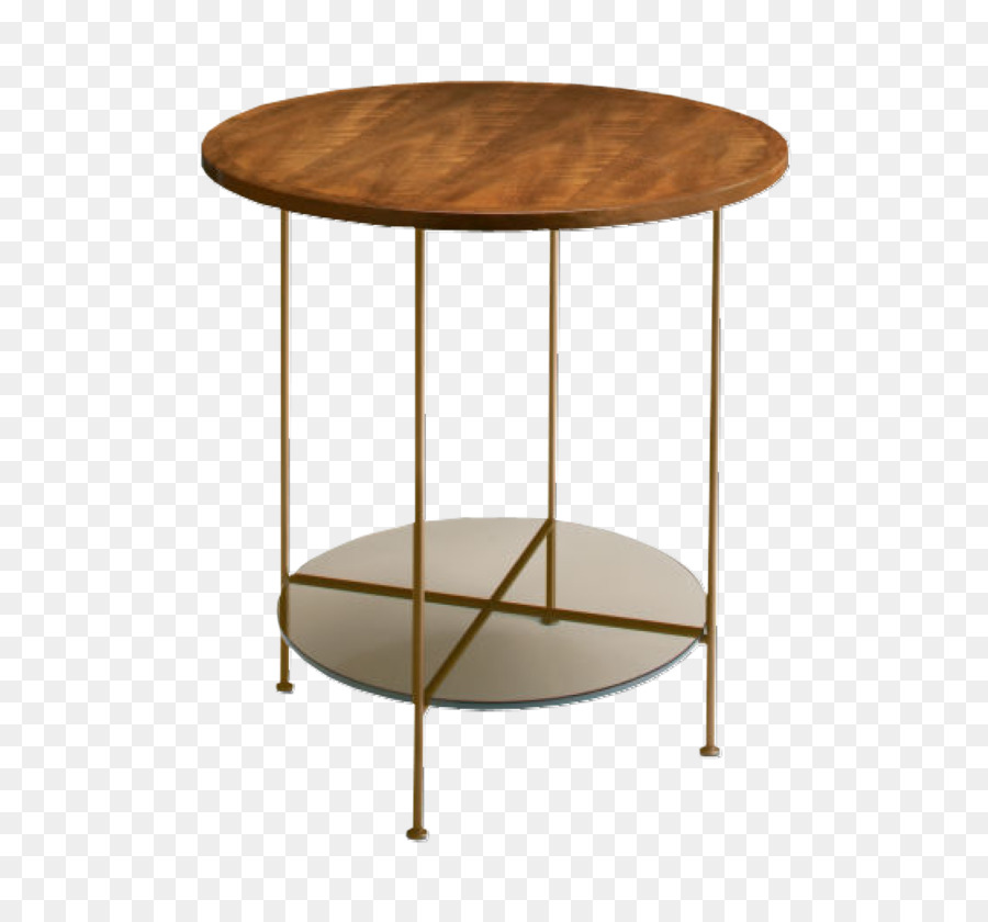 Mesa Redonda De Madera，Patas Metálicas PNG