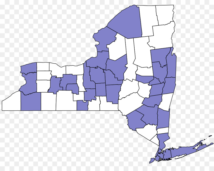 Mapa Del Estado De Nueva York，Estado PNG