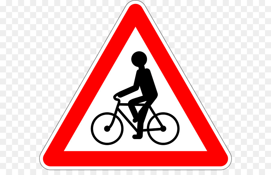 Señal De Bicicleta，Advertencia PNG