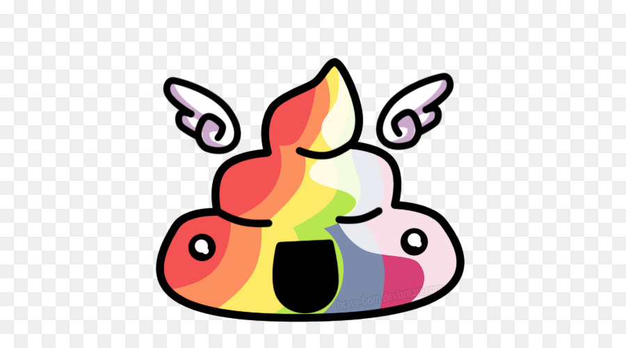 Caca Arcoiris，Vistoso PNG