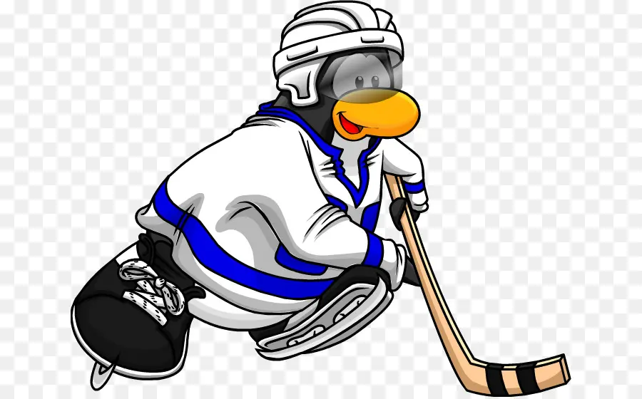 Pingüino De Hockey，Hockey PNG