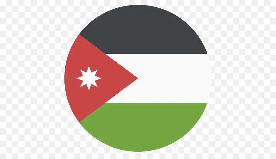 Bandera De Jordania，País PNG