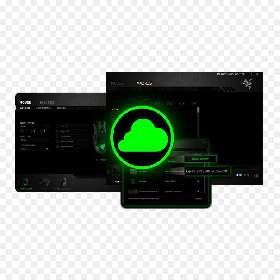 Razer Naga，El Ratón De La Computadora PNG