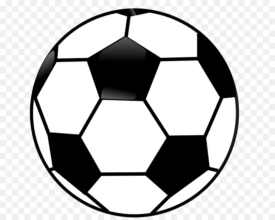 Balón De Fútbol，En Blanco Y Negro PNG