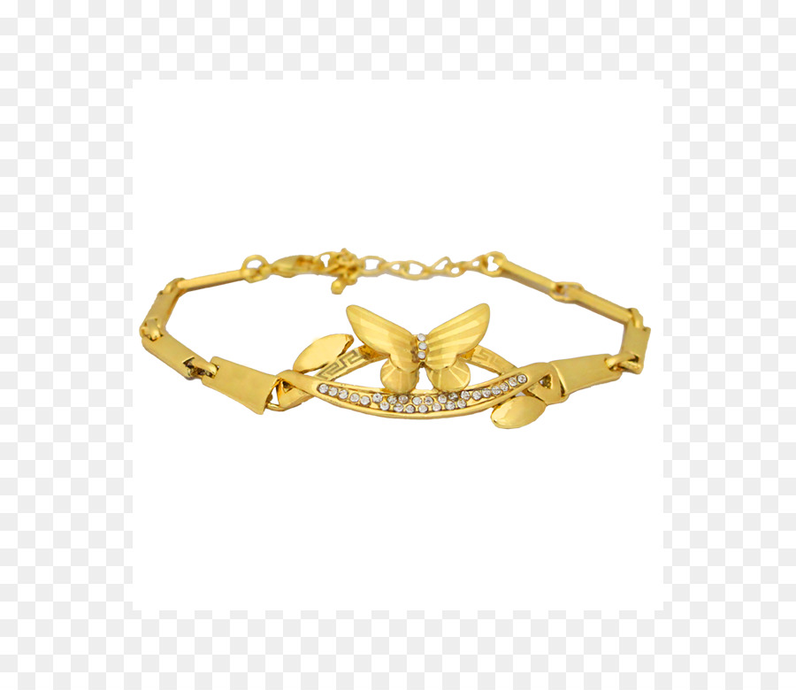 Pulsera De Oro，Mariposa PNG