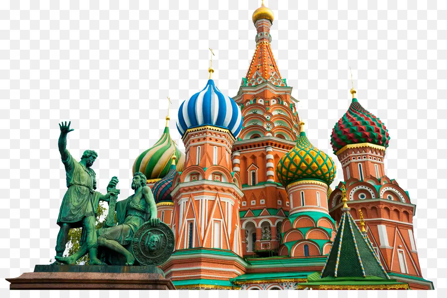 San Basilio La Catedral De，El Kremlin De Moscú PNG