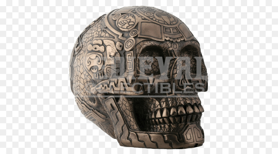 Azteca，Cráneo PNG