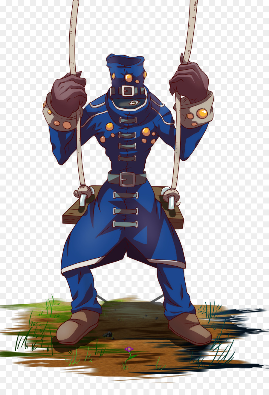 Personaje Blindado Azul，Armadura PNG