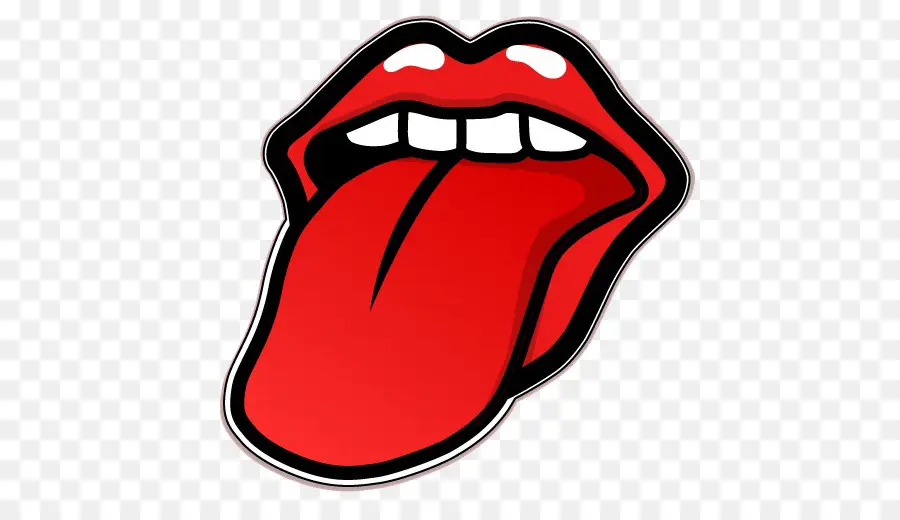 Labios Rojos，Lengua PNG