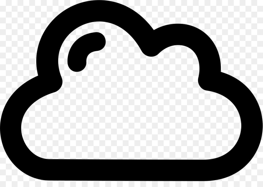 Nube，Negro PNG