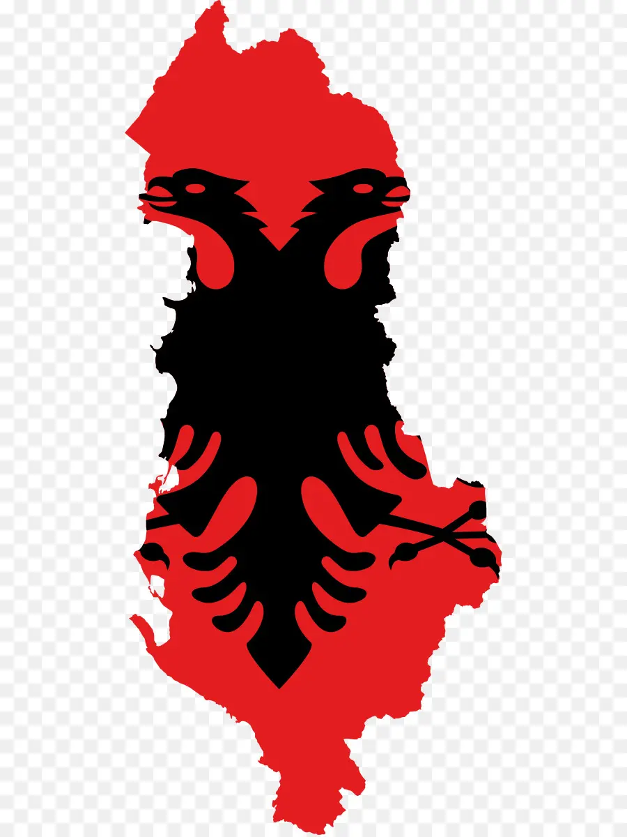 Albania，Bandera De Albania PNG