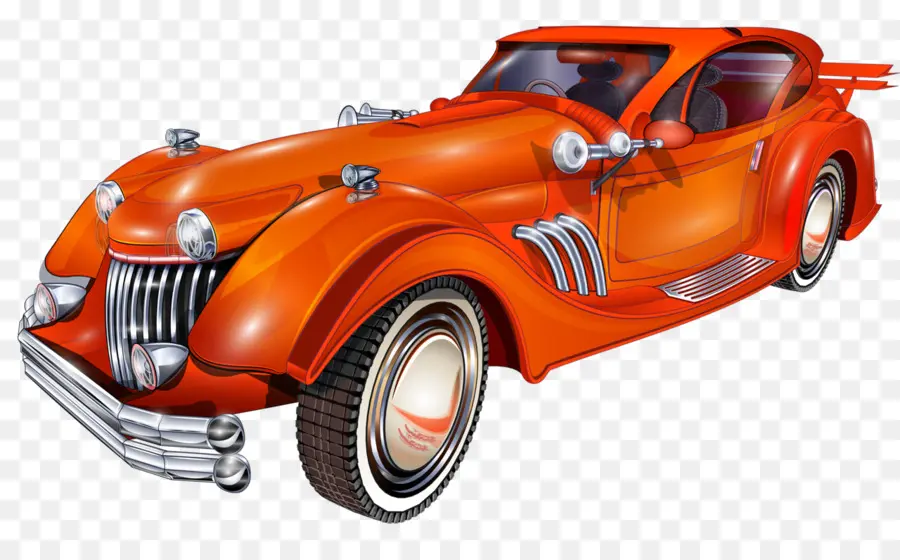 Coche，Coche Clásico PNG