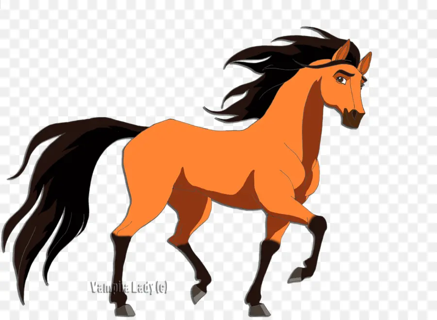 Caballo，Melena PNG