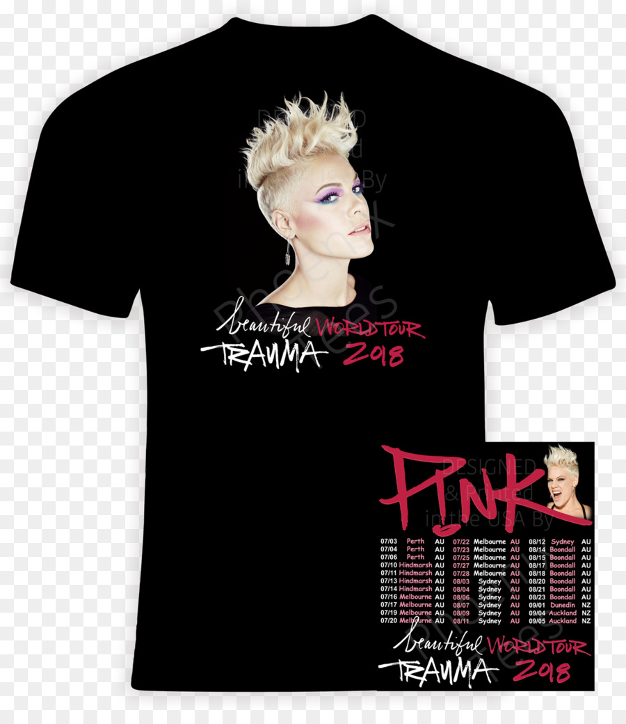 Hermosa Trauma World Tour，Camiseta PNG