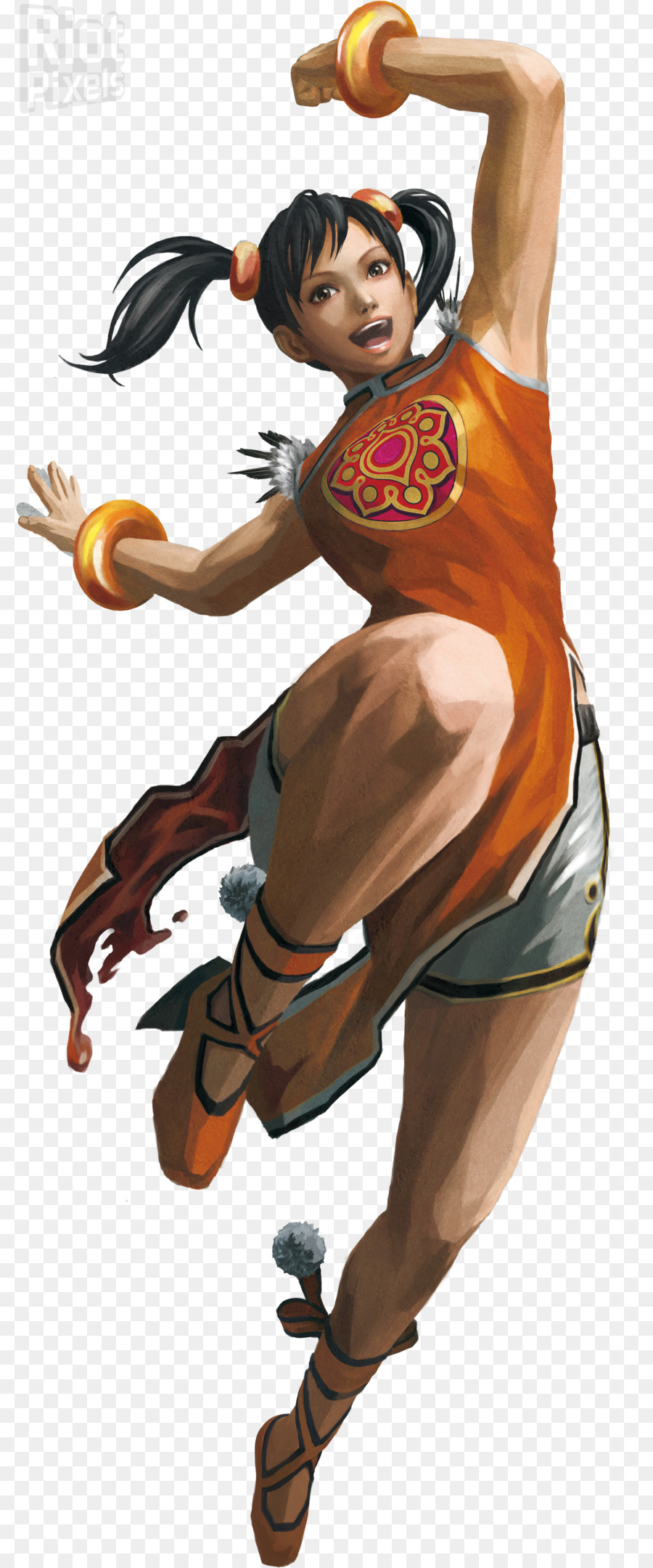 Street Fighter X Tekken，Ling Xiaoyu PNG