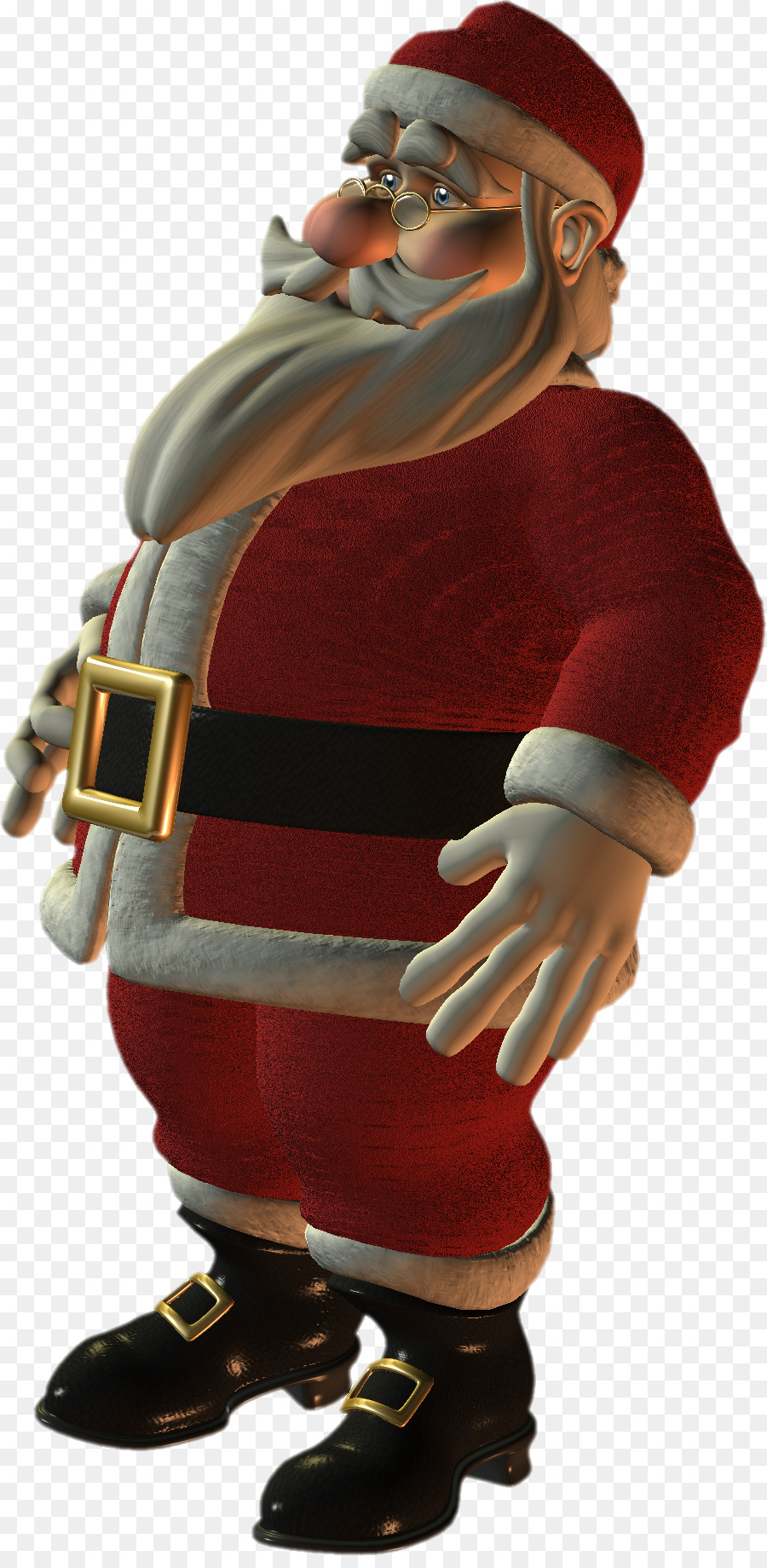 Santa Claus，Figurine PNG