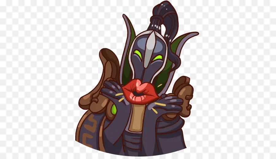 Personaje Con Beso，Armadura PNG