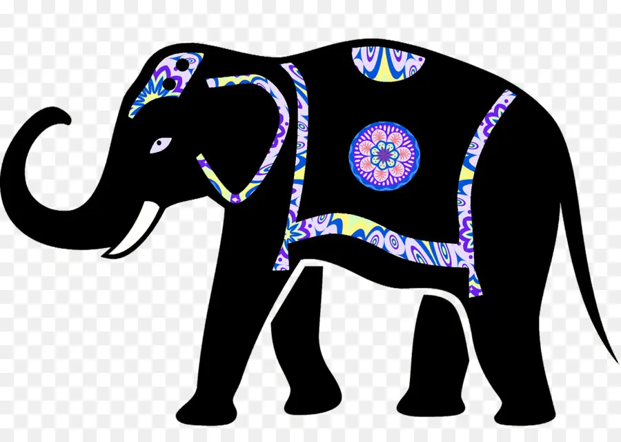 Elefante Asiático，El Elefante Africano PNG