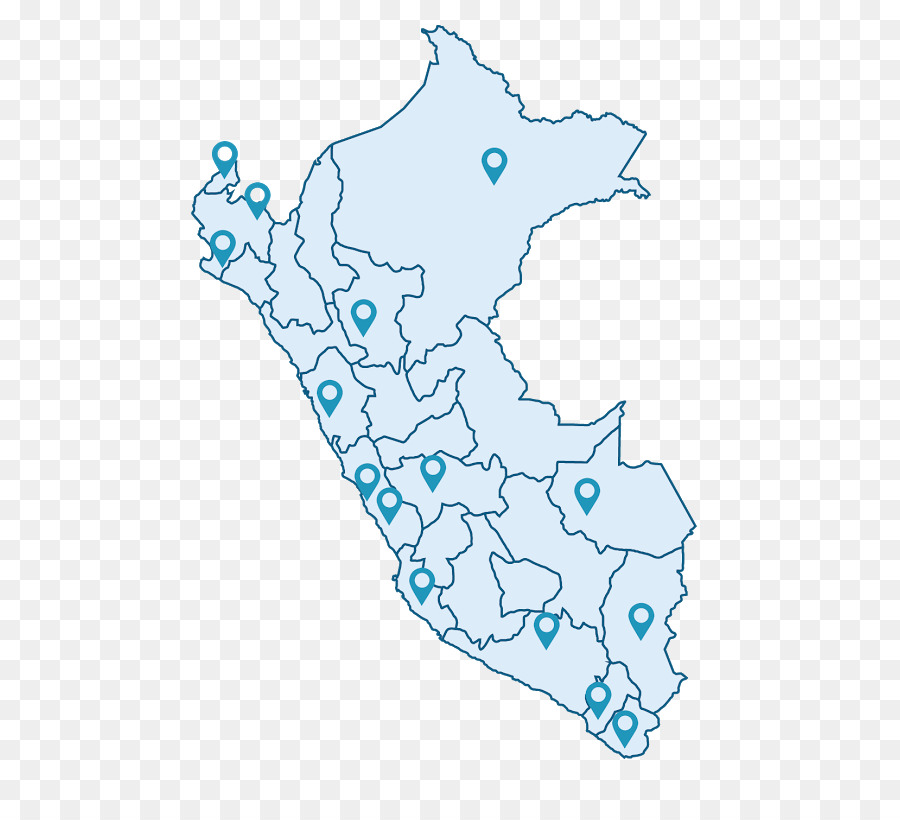 Perú，Mapa PNG