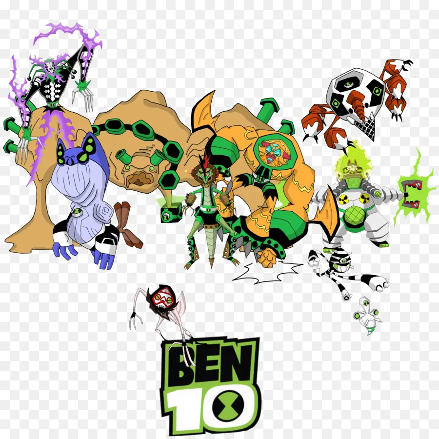 Personajes De Ben 10，Extraterrestres PNG