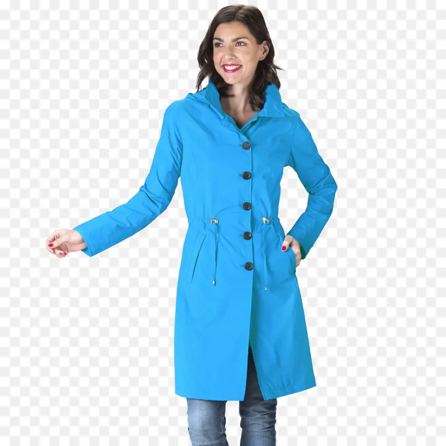 Abrigo Azul，Moda PNG