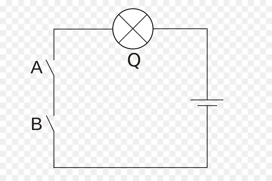 Puerta Lógica，Diagrama De Circuito PNG