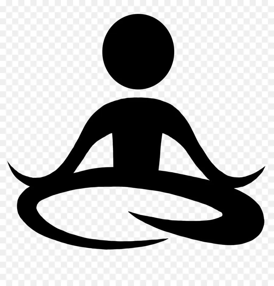 Persona Meditando，Yoga PNG