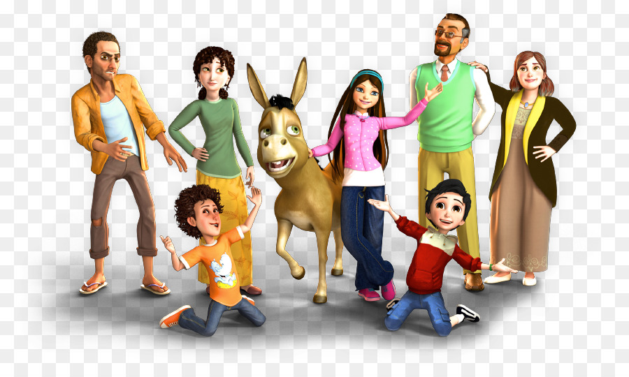 Familia Animada，Personajes PNG