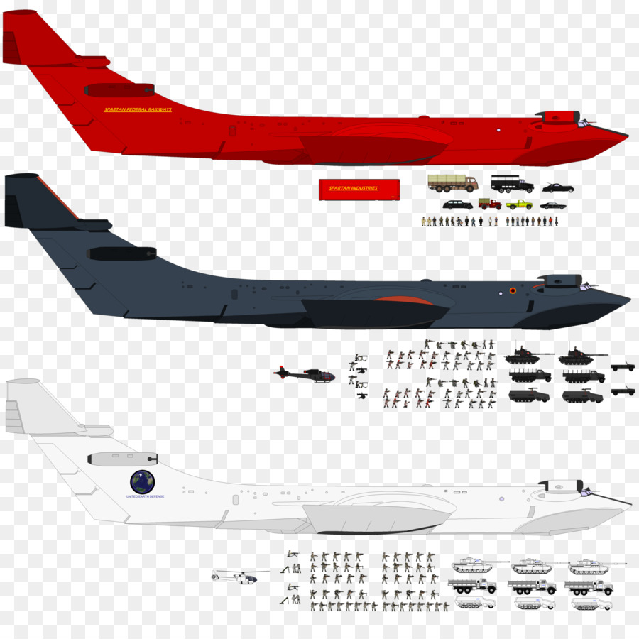 Las Aeronaves De Fuselaje Ancho，Aviones PNG