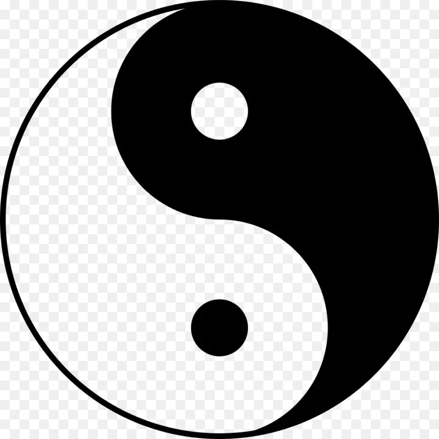 El Yin Y El Yang，Símbolo PNG