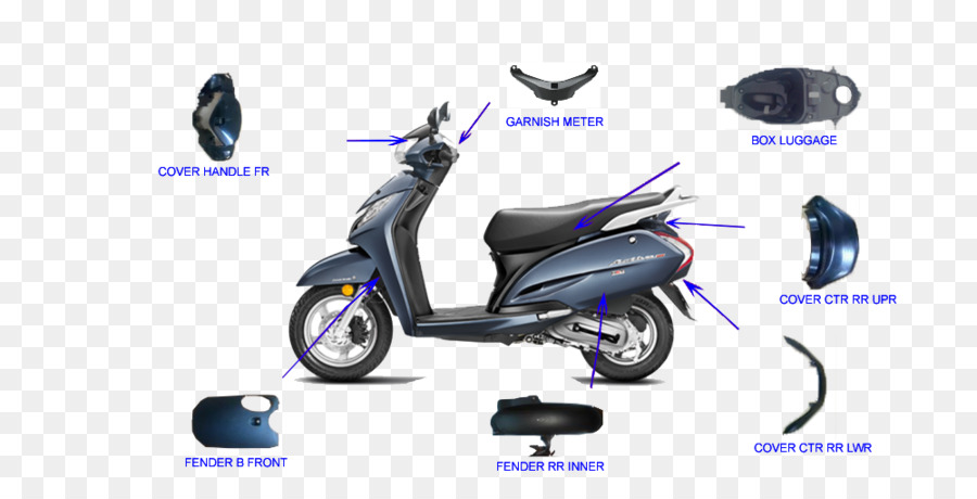 Scooter，Moto PNG