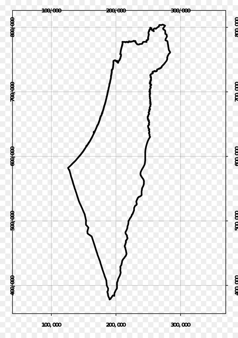 Israel Transversal De Mercator，La Proyección De Mercator PNG