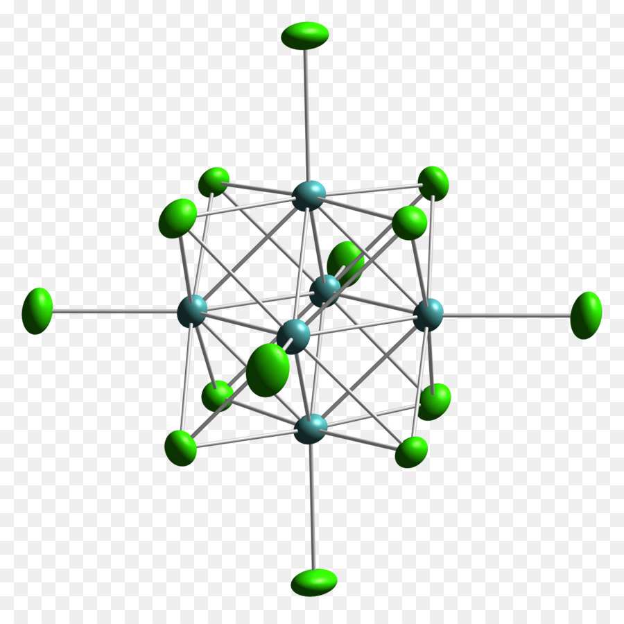 Molybdenumii Cloruro De，Clúster De La Química PNG